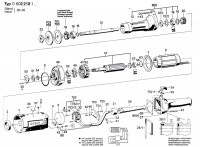 Bosch 0 602 218 102 ---- Hf Straight Grinder Spare Parts
